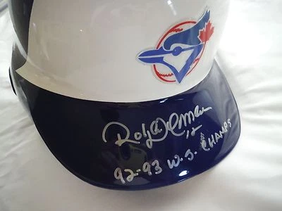 ROBERTO ALOMAR Autographed MLB Blue Jays Helmet JSA#W440306 - Image 1 of 4