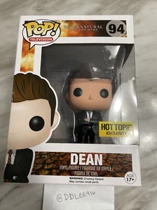 Funko Pop! Television Supernatural #94 Dean FBI (2015) Hot Topic Exclusive - Picture 1 of 8