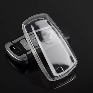 Transparent Key Fob Case Cover For BMW F20 F21 F30 F34 F36 F10 F07 F25 F26 F32 - Picture 1 of 11