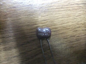 ARCO Electronics dipped silver mica capacitor 1200 pF 100V - Picture 1 of 1