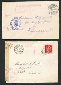 Duitse Rijk 12 diverse poststukken; periode 1930 - 1945 - Picture 1 of 10