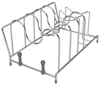 Rev-A-Shelf DROP IN COOKWARE ORGANISER 356x232x183mm Steel, Chrome - Image 1 of 2