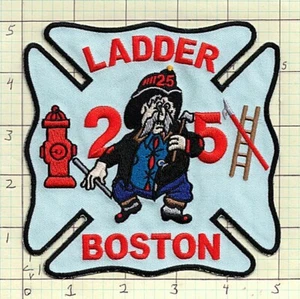 Boston Massachusetts Ladder 25 bg52 fire patch - Picture 1 of 1