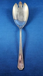 Serving Salad Fork Spoon Berkeley WM A Rogers AA Silverplate Flatware 1929 - Picture 1 of 7