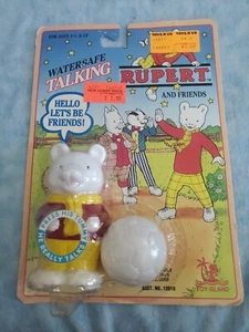 Figurine vintage RUPERT THE BEAR UK Angleterre 1995 TOY ISLAND - Photo 1/2