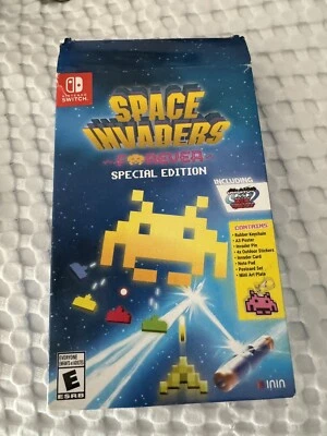 Space Invaders Forever: Special Edition Nintendo Switch - Mint Condition CIB - Image 1 of 4