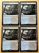 MTG Magic the Gathering 1x Polluted Delta Khans of Tarkir LP Free Shipping