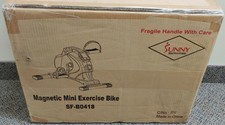 Sunny Health & Fitness SF-B0418 Magnetic Mini Exercise Bike Under Desk Bike
