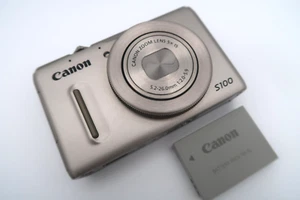Canon PowerShot S100 Silver Digital Camera From Japan Tested - 1 Day Handling - Picture 1 of 18