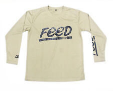 Feed Lures T-Shirt Dry Fit Long Sleeve Size 2XL Sand (8051)