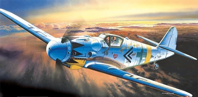 ACADEMY 1/72 (12454) MESSERSCHMITT BF-109G14