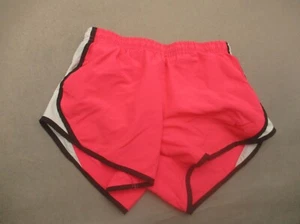 NIKE DRI-FIT Size S Girls Pink Stretch Waist Lined Athletic Running Shorts 091 - Picture 1 of 6