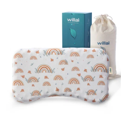 Almohada de viaje suave para niños adolescentes extraíble lavable a máquina almohada para niños pequeños  Foto 1 de 4