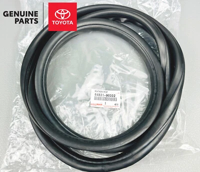 Impermeable de vidrio ventana trasera genuino Toyota Land Cruiser nuevo fabricante de equipos originales 64831-90332 Foto 1 de 4