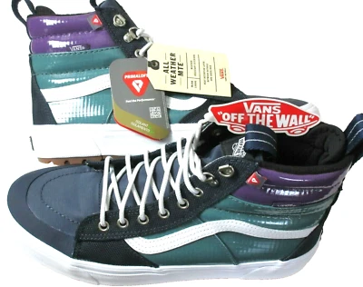 Vans Mujer Sk8-Hi Mte 2.0 Dx Todo Clima Botas Vestido Azul Jaspe Talla 7 Nuevo en Caja Foto 1 de 4