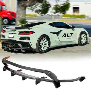 Carbon Fiber Rear Diffuser for 2023-2024 C8 Z06 Corvette - Picture 1 of 2