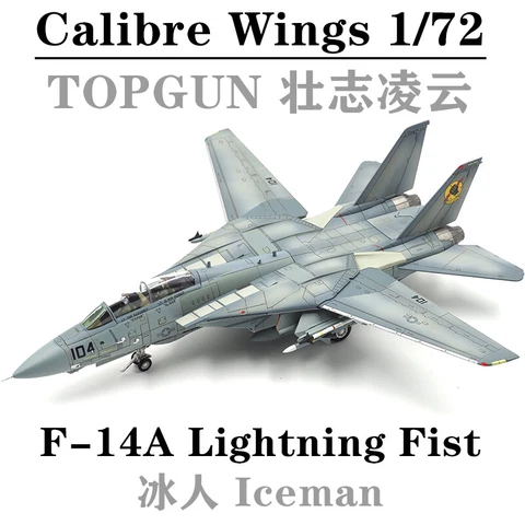 Calibre Wings TOPGUN Top Gun F-14A Lightning Fist Iceman Iceman Cover