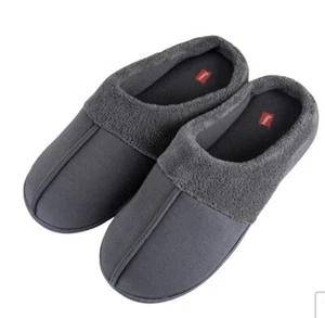 Herren Hanes Hausschuhe Memory Foam Indoor Outdoor Clog Größe Large 9,5 - 10,5 - Bild 1 von 5