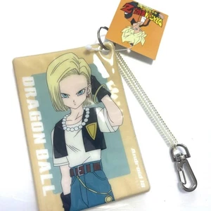 Rare Dragon Ball Android No. 18 Card Case Pass Case - Picture 1 of 2