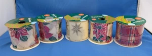 Tis the Season Christmas Ribbon Lot Neu Christmas Traditions - Bild 1 von 3