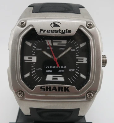 Relógio Freestyle Analógico Shark Classic Preto e Prata - FS81281 - Nova Bateria - Imagem 1 de 4