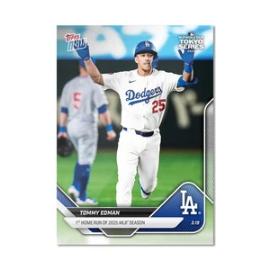 Tommy Edman - 2025 MLB Topps NOW - Card 4 - TOKYO SERIES - PR: 1395 - Bild 1 von 2