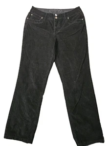Pantalones de pana negros rectos modernos de Sonoma Life Style para mujer talla 10 - Imagen 1 de 4