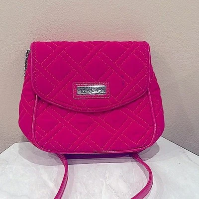 Vera Bradley Pink Quilted Crossbody Bag - Image 1 of 4