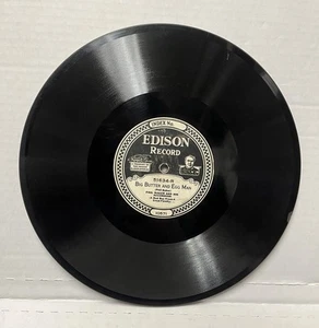 Edison Diamond Disc Record #51634 "Big Butter and Egg Man" Phil Baker - Picture 1 of 9