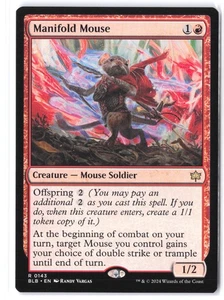 Manifold Mouse #143 Bloomburrow NM - Picture 1 of 2