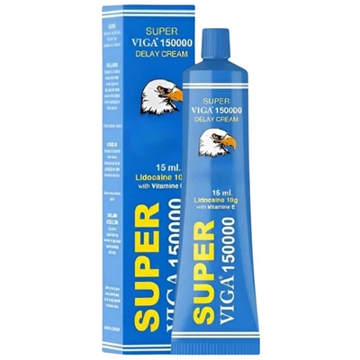 Creme retardador de longa duração Viga 150000 masculino 100% natural - Imagem 1 de 4