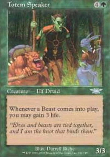 Totem Speaker - Legions #141/145 MTG Magic The Gathering - Image 1 of 1