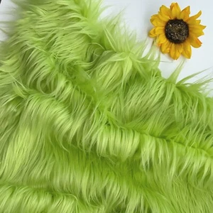 BIANNA Faux Fur Fabric by the yard or pre-cut pieces, Soft Silky Long Pile Hair - Picture 1 of 339