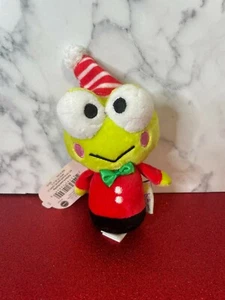 NWT Toys For Tots Itty Bittys Sanrio Holiday Keroppi 3.5" x 6" Stuffed Animal - Picture 1 of 4