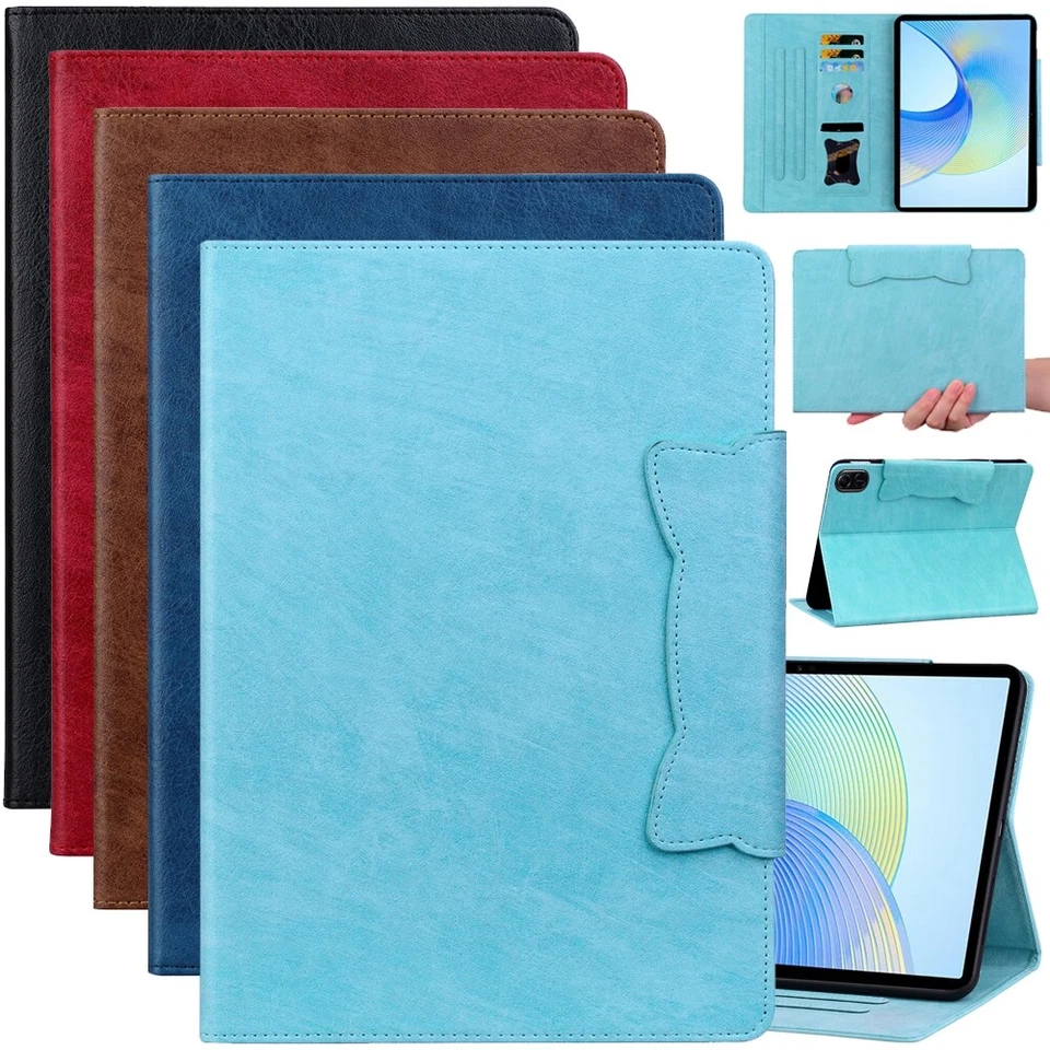 Capa suporte de couro para Honor Pad X9 X8 Pro 11,5" Huawei Media Pad M5 Lite - Imagem 1 de 4