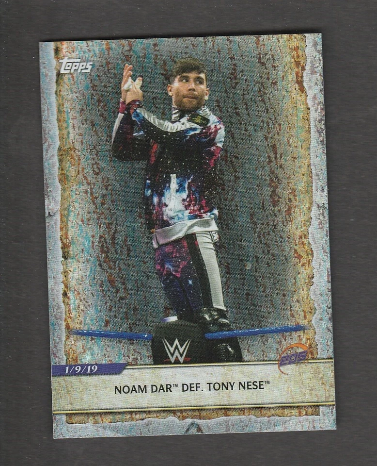 NOAM DAR #6 2020 WRESTLEMANIA FOIL CARD NICE!**** Foto 1 de 1