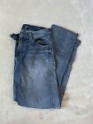 7 For All Mankind Womens Size 28 Blue High Rise Karah Straight Leg Jeans