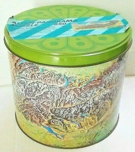 PUZZLE 850 PEZZI ALPEN PANORAMA COMPLETO DI SCATOLA DI LATTA MADE IN GERMANY - Foto 1 di 3