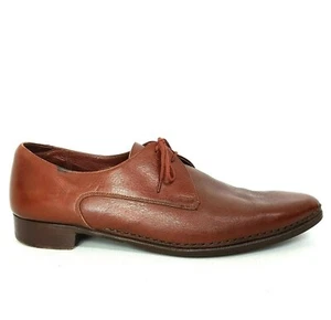 Grenson Sveltes Mens Shoes UK 8.5 Brown Leather Formal Derby Non Slip - Picture 1 of 8