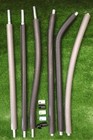 New Upper & Lower frame tubes, L-Caps for Sportspower trampoline net spare parts