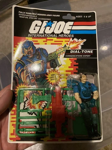 Funskool Russia Dial-tone Gijoe Variant  Moc New Cover