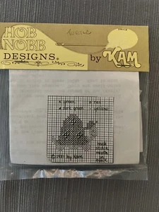 Hob Nobb Designs Cross Stitch Kit Turtle - Picture 1 of 2