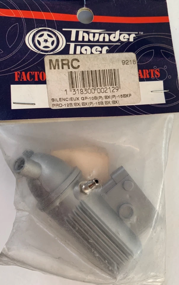 Silencieux GP-10B BXP 15BXP PRO12B BX BXP 15B BX 9218 Thunder Tiger RC Car Parts - Photo 1/1