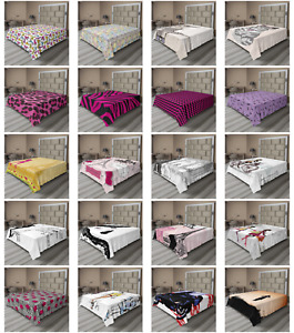 Ambesonne Teen Room Flat Sheet Top Sheet Decorative Bedding 6 Sizes