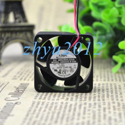 1pc ADDA AD0424LB-D50 24V 0.06A 4015 4CM 2-wire Double Ball Cooling Fan - Image 1 of 3
