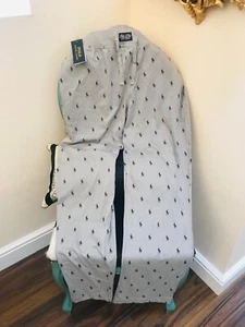 NEW RALPH LAUREN POLO HORSE DESIGN PYJAMA BOTTOMS SIZE LARGE - Picture 1 of 10