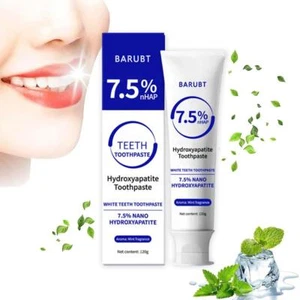 7.5% Hydroxyapatite Toothpaste for Enamel Protection, Fresh Breatha3d81212 - Imagen 1 de 8