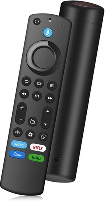 KOEPLUOO Replacement Voice Remote for All FireSeries,TVs Stick 4K/4K Max(1st Black