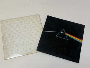 Lot Pink Floyd The Wall Double LP Vinyl 1979 & Dark Side Of The Moon Record - Picture 1 of 11