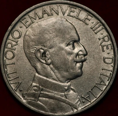 1924 Italy 2 Lire Stainless Steel Foreign Coin - Image 1 of 2